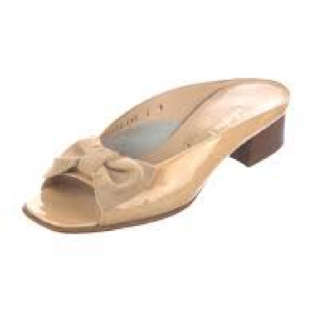 Elegant Tan Women's Slip-On Heels